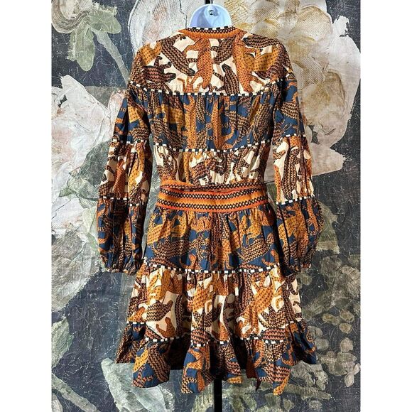 FARM Rio Multicolor Patterned Mini Dress - Picture 6 of 7